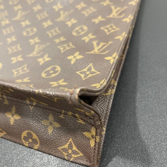 Louis Vuitton Monogram Sac Plat Handbag (EH1022) - Picture 8 of 13